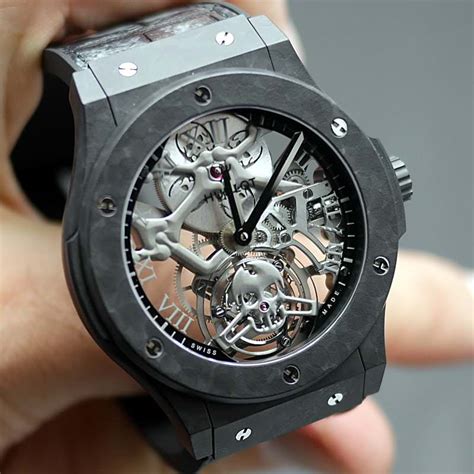 hublot skull watches|Hublot skeleton tourbillon.